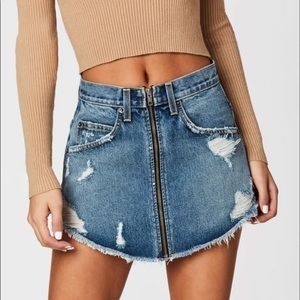 CARMAR Adige Beatrice Zip Front Skirt